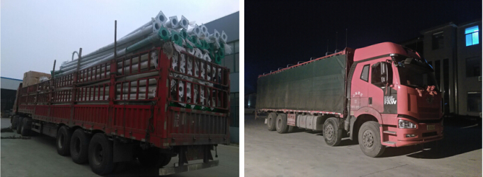 太陽能路燈運輸